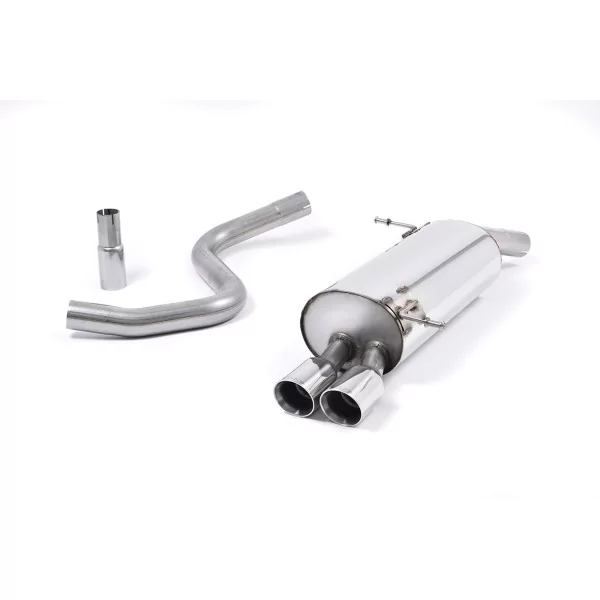 Milltek SSXFD084 Front-Pipe-Back-Abgasanlage für Ford Fiesta MK7 1.6-litre Duratec Ti-VCT AND Zetec S