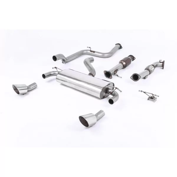 Milltek SSXFD083 Turbo-Back-Abgasanlage für Ford Focus MK2 RS 2.5T 305PS