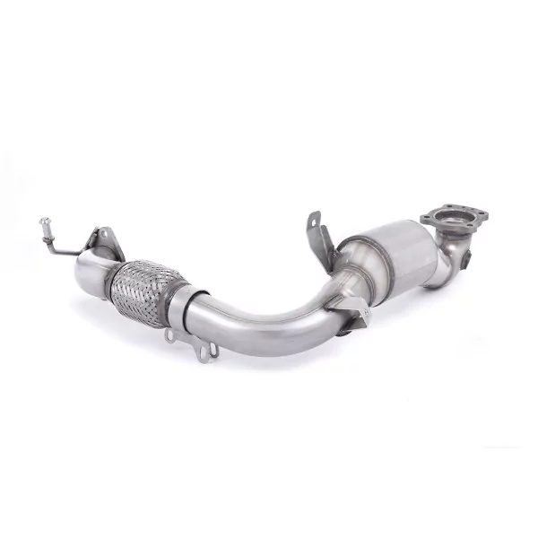Milltek SSXFD102 Downpipe mit Sportkatalysator für Ford Fiesta Mk7/Mk7.5 1.0T EcoBoost