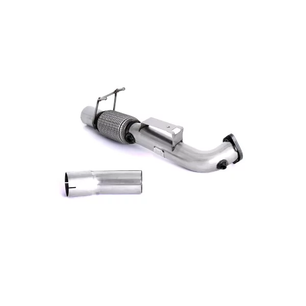 Milltek SSXFD195 de-cat downpipe for Ford Focus Mk3 RS 2.3-litre EcoBoost 4wd 5-Door Hatchback