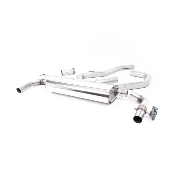 Escape cat-back Milltek SSXHY114 para Hyundai / Kia i30 N Performance 2.0 T-GDi, colas GT-115 negras