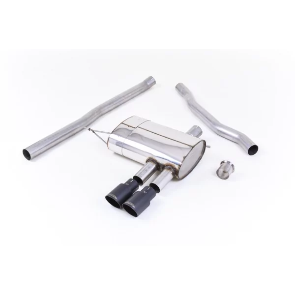 Échappement cat-back Milltek SSXM410 pour New Mini Mk3 Mini Cooper S 2.0 Turbo, embouts GT-90 noirs
