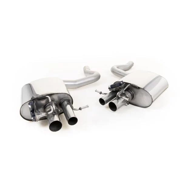 Silenciador trasero Milltek SSXMZ122 para Mercedes C-Class C63 & C63 S Saloon 4.0 Bi-Turbo V8