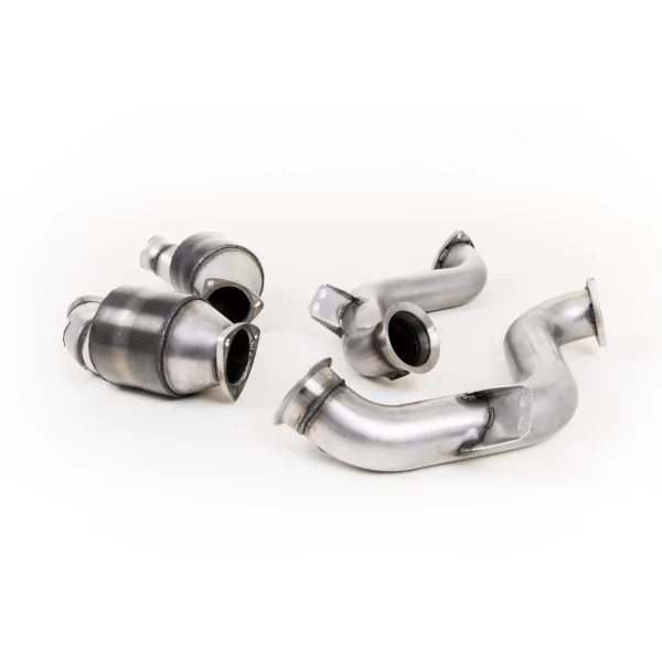 Milltek SSXMZ118 Downpipe mit Sportkatalysator für Mercedes C-Class C63 & C63 S Saloon 4.0 Bi-Turbo V8