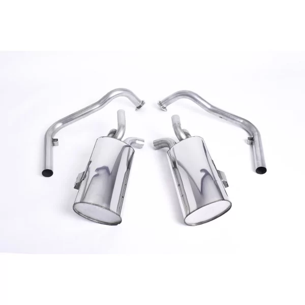 Échappement cat-back Milltek SSXPO116 pour Porsche, embouts noirs