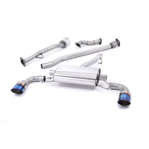 Milltek SSXSB039 cat-back exhaust, titanium GT-115 tips