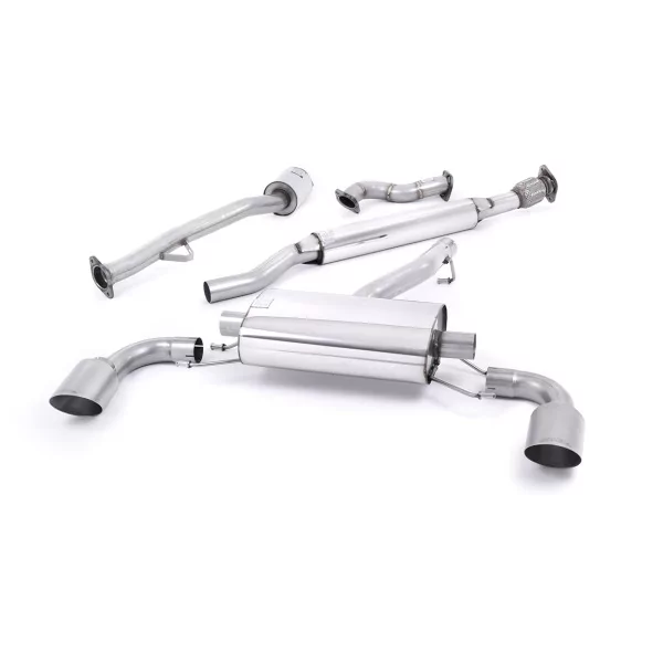 Milltek SSXSB041 cat-back exhaust, titanium GT-115 tips