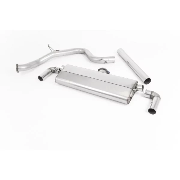 Milltek SSXSE216 cat-back exhaust for Seat Leon Cupra 290 3 & 5 Door Hatch, black oval tips