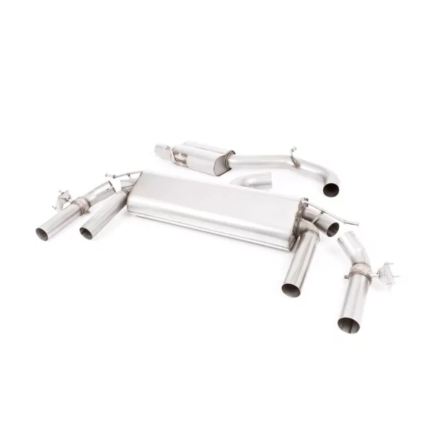 Milltek SSXSE225 cat-back exhaust for Seat Ateca Cupra 300 4Drive, titanium GT-100 tips