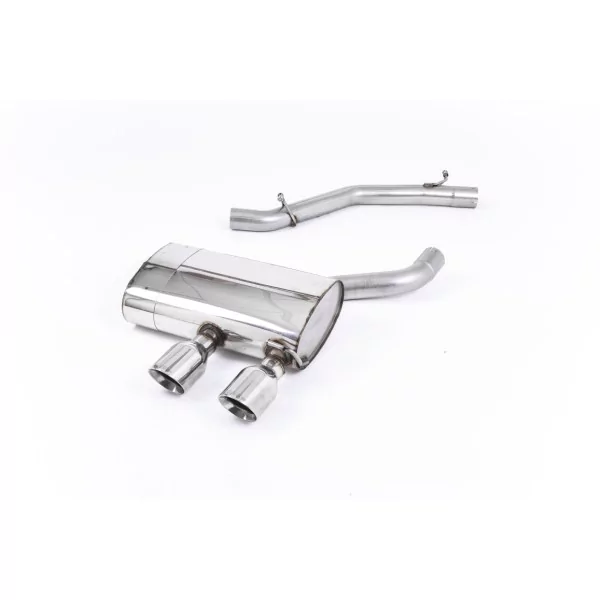 Milltek SSXVW133 cat-back exhaust for Volkswagen Golf MK5 R32 3.2 V6