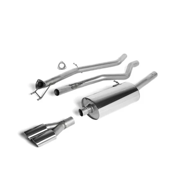 Milltek SSXVW238 cat-back exhaust for Volkswagen Amarok 2.0 BiTDI 163 & 180PS