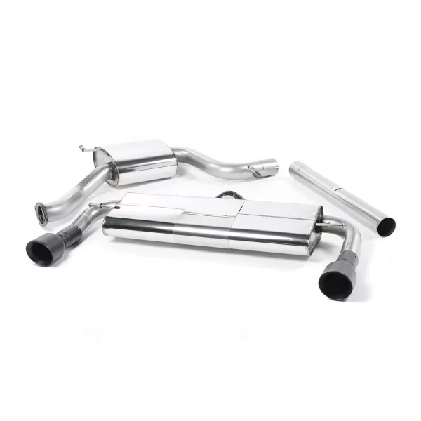 Milltek SSXVW226 cat-back exhaust for Volkswagen Golf MK7 GTi, black GT-100 tips