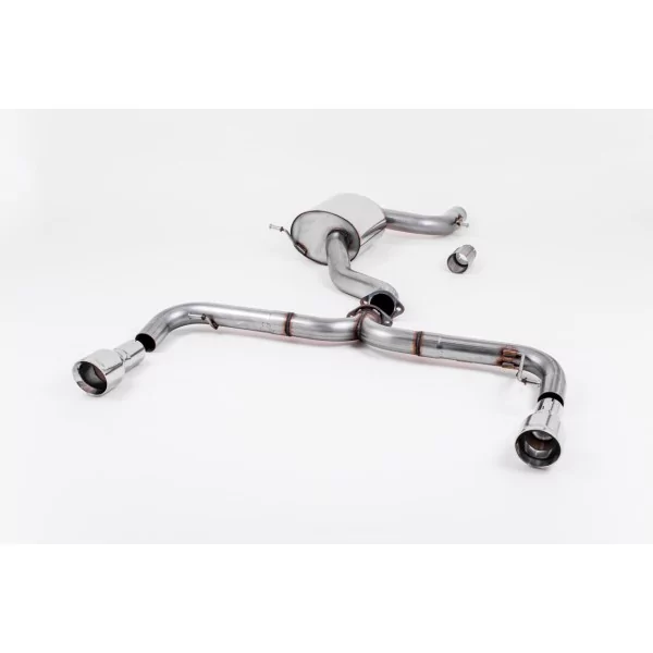 Échappement cat-back Milltek SSXVW248 pour Volkswagen Golf Mk6 GTi 2.0 TSI 210PS