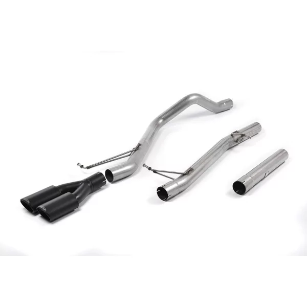 Milltek SSXVW286 for Volkswagen Transporter / Caravelle, black oval tips