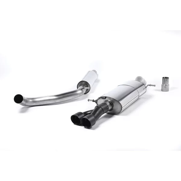 Milltek SSXVW323 cat-back exhaust for Volkswagen Polo GTI 1.8 TSI 192PS, black GT-80 tips