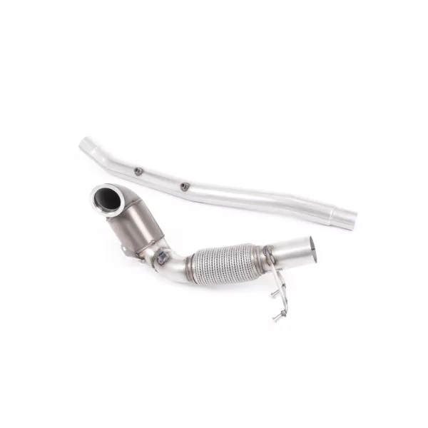 Milltek SSXVW513 downpipe with hi-flow sports cat