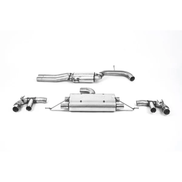 Échappement cat-back Milltek SSXAU881 pour Audi RS3 Sportback 400PS, embouts polis