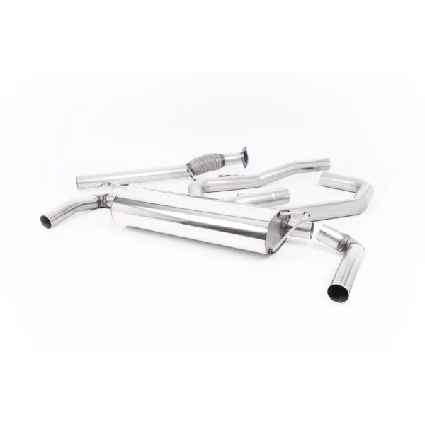 Scarico cat-back Milltek SSXHY139 per Hyundai / Kia i30 N 2.0 T-GDi, terminali GT-115 neri